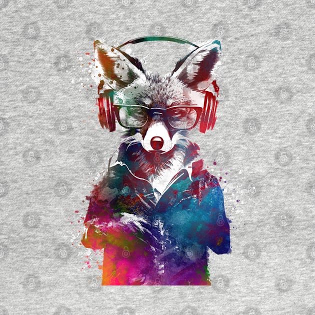 Fox hipster by JBJart